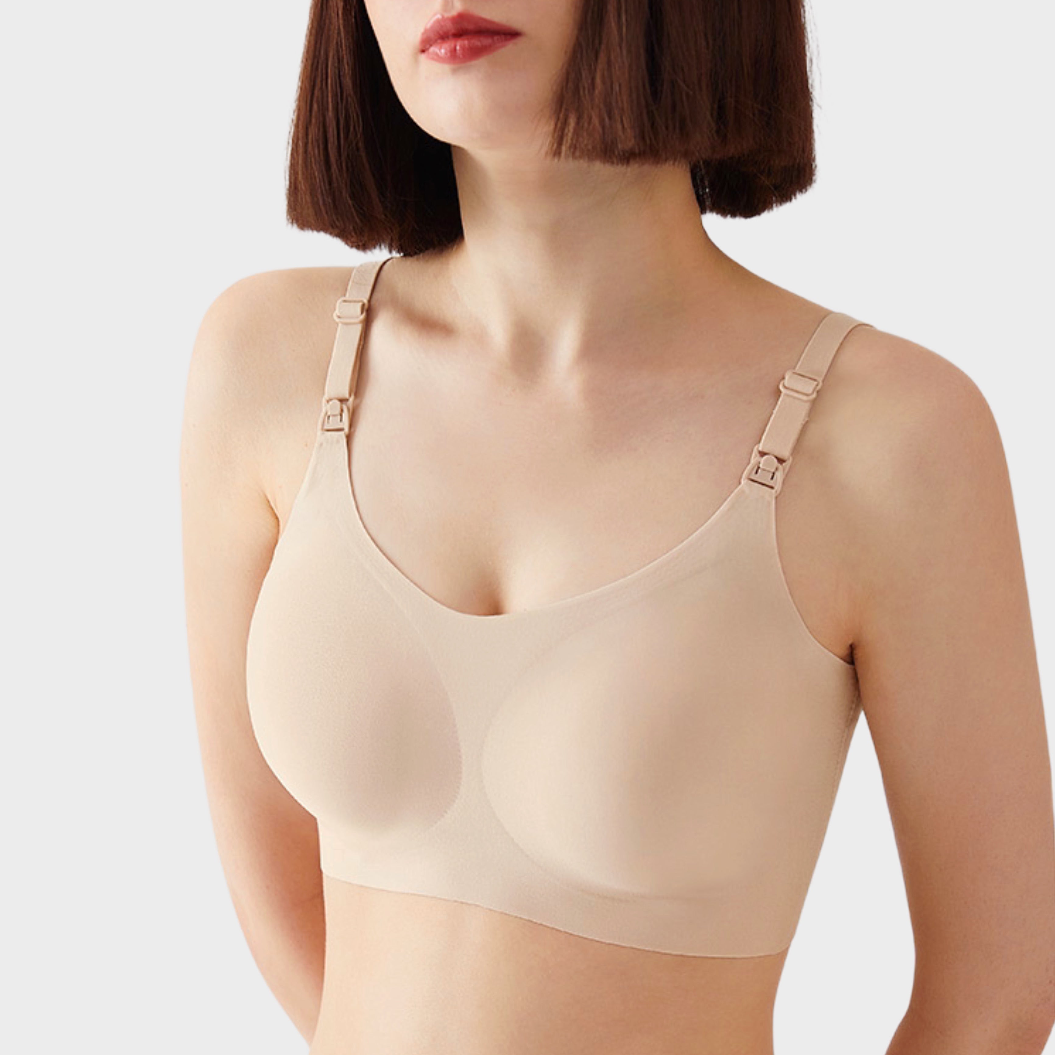 BREEZE Plus Size — Second-Skin Nursing Bra | Drop-Down Cups